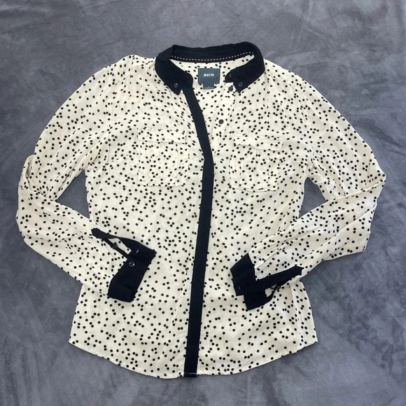 MAEVE Polka Dot Top - Picture 2 of 5